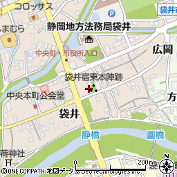 静岡県袋井市袋井39周辺の地図