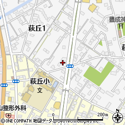 アパマンショップ　萩丘店周辺の地図
