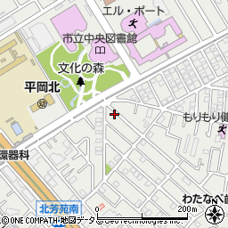兵庫県加古川市平岡町新在家1745-271周辺の地図