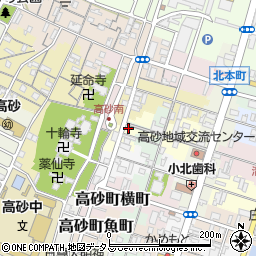 兵庫県高砂市高砂町鍛治屋町1395周辺の地図