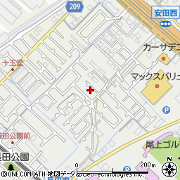 兵庫県加古川市尾上町安田582周辺の地図