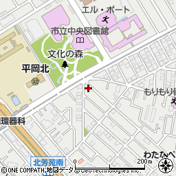 兵庫県加古川市平岡町新在家1745-415周辺の地図