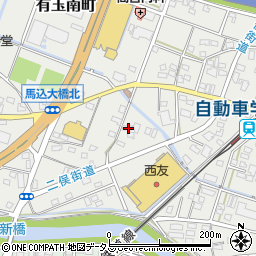 静岡県浜松市中央区有玉南町2298周辺の地図