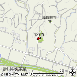 宝住寺周辺の地図