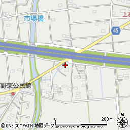 静岡県浜松市中央区市野町1330周辺の地図