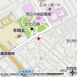 兵庫県加古川市平岡町新在家1745-297周辺の地図