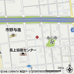 静岡県浜松市中央区市野町1993周辺の地図