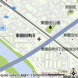 創価学会尼崎園田文化会館周辺の地図