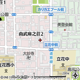 株式会社 池田製作所 デイサービス明日香 南武庫之荘周辺の地図