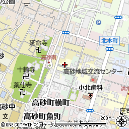 兵庫県高砂市高砂町鍛治屋町1402周辺の地図