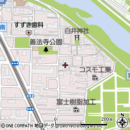 〒661-0973 兵庫県尼崎市善法寺町の地図