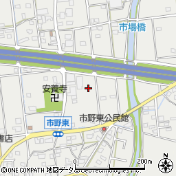 静岡県浜松市中央区市野町1205周辺の地図