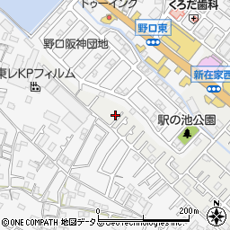 兵庫県加古川市平岡町新在家693-4周辺の地図
