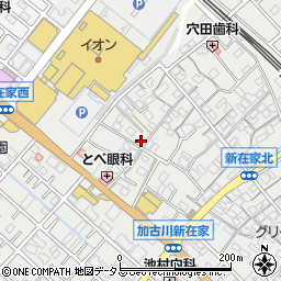 兵庫県加古川市平岡町新在家568周辺の地図