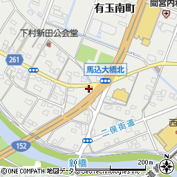 静岡県浜松市中央区有玉南町2361周辺の地図