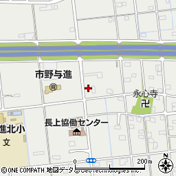静岡県浜松市中央区市野町2012周辺の地図