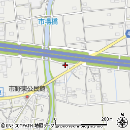 静岡県浜松市中央区市野町1156周辺の地図