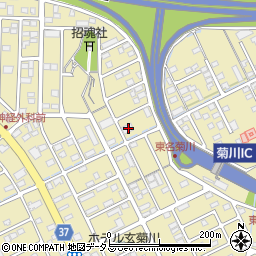静岡県菊川市加茂4890周辺の地図