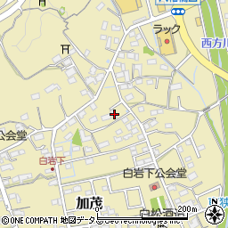 静岡県菊川市加茂780周辺の地図