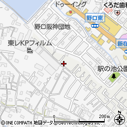 兵庫県加古川市平岡町新在家695-14周辺の地図