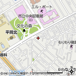 兵庫県加古川市平岡町新在家1745-268周辺の地図