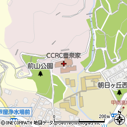 兵庫県芦屋市剣谷9周辺の地図