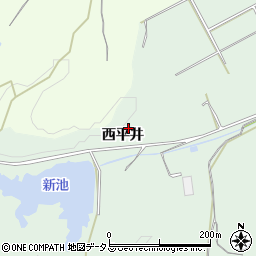 愛知県知多郡美浜町豊丘西平井周辺の地図