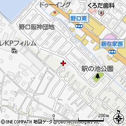 兵庫県加古川市平岡町新在家693-7周辺の地図