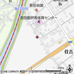 静岡県榛原郡吉田町住吉3374-3周辺の地図