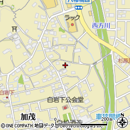 静岡県菊川市加茂635周辺の地図