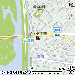 イケダ工業株式会社周辺の地図
