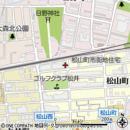 兵庫県西宮市松山町12-15周辺の地図