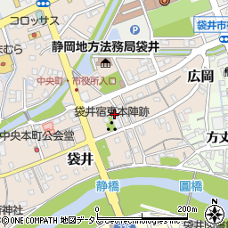 静岡県袋井市袋井37周辺の地図