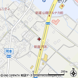 弁天丸山陽店周辺の地図