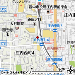 岡田庄内西歯科医院周辺の地図