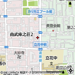 シティハイツ武庫之荘周辺の地図