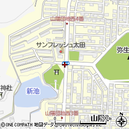足王神社口周辺の地図