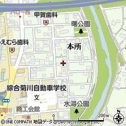 ニチイケアセンター菊川本所周辺の地図
