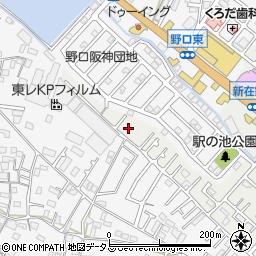 兵庫県加古川市平岡町新在家695-15周辺の地図