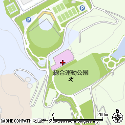瀬戸町総合運動公園体育館周辺の地図