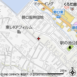 兵庫県加古川市平岡町新在家695-12周辺の地図