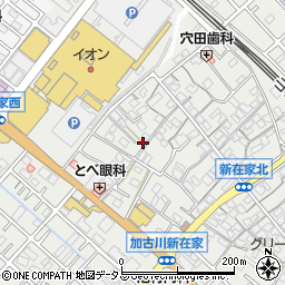兵庫県加古川市平岡町新在家568-1周辺の地図