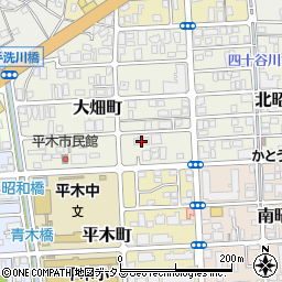 十六銀行西宮寮・社宅周辺の地図