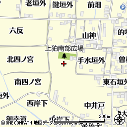 京都府木津川市山城町上狛鈴畑周辺の地図