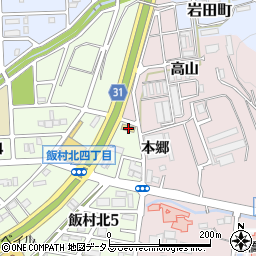 ホンダカーズ豊川　豊橋飯村北店周辺の地図