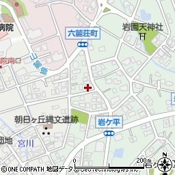 兵庫県芦屋市岩園町37-19周辺の地図