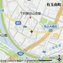 静岡県浜松市中央区有玉南町2422周辺の地図