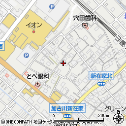 兵庫県加古川市平岡町新在家570-7周辺の地図
