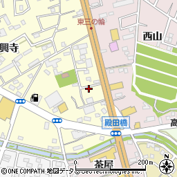 愛知県豊橋市三ノ輪町本興寺3-199周辺の地図