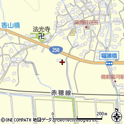 兵庫県赤穂市福浦2420周辺の地図